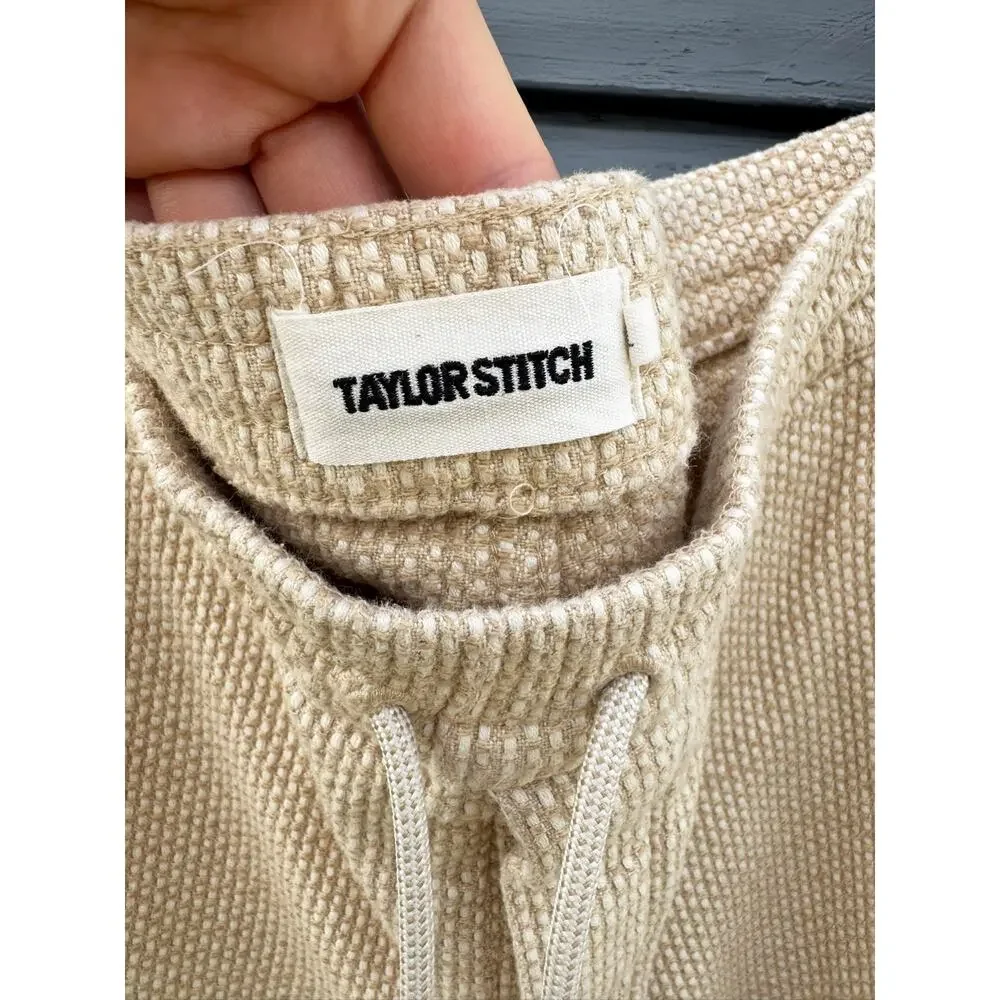 Taylor Stitch The Après Pant in Natural Sashiko XL